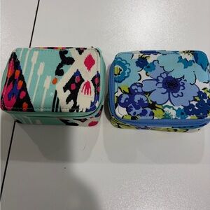 Vera Bradley Blue Fabric Detail